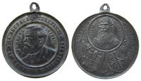 Hamburg - 9. Deutsches Turnfest - 1889 - tragbare Medaille  ss+