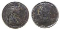 Katharina II. die Große (1762-1796) Zarin - auf die Ehe oder Taufe - o.J. - Medaille  ss