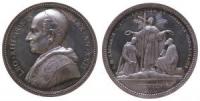 Leo XIII (1878-1903 -  auf die Doppel-Kanonisierung des Jahres 1897 - 1900 - Medaille  vz+