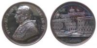 Pius XI (1922-1939) - auf die Vergrößerung des Seminario Minore - 1927 - Medaille  fast stgl