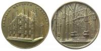 Mailand - auf die 500-Jahrfeier der Grundsteinlegung des Doms - o.J. 1886 - Medaille  vz