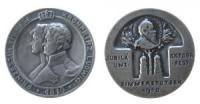 München - auf das Jubiläums Oktoberfest Zimmerstutzenschießen - 1910 - Medaille  vz