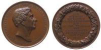 Frankfurt - Vrints-Berberich Alexander von - 1835 - Medaille  vz-stgl