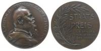 Luitpold (1821-1912) Prinzregent von Bayern - Staatspreis des Ministeriums des Inneren - o.J. - Medaille  vz+