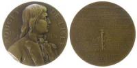 Lisle Claude Joseph Rouget (1760-1836)- französischer Komponist - 1911 - Medaille  vz