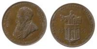 Leipzig - 300 Jahre Reformation - 1839 - Medaille  vz