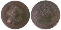 Medici Maria de (1575-1642) - auf die Regentin - 1613 - Medaille  vz