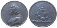 Louis XIV. (1643-1715) - auf die Schlacht bei Staffarda - 1690 - Medaille  ss+