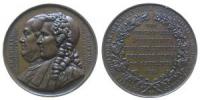 Louis Philippe (1830-1848) - Erinnerung an Benjamin Franklin und Baron de Antoine Montyon - 1833 - Medaille  vz-stgl
