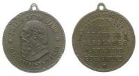 Schwäbisch Gmünd - Erinnerung an das Gauturnfest - 1897 - tragbare Medaille  vz-stgl