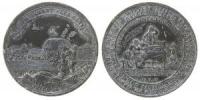 Halle (Sachsen) - auf die Teuerung und den Erntesegen - 1847 - Medaille  ss