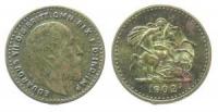 Edward VII - 1902 - Spielgeld  vz