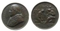 Pius IX (1846-1878) - auf den Gründonnerstag - 1867 - Medaille  ss