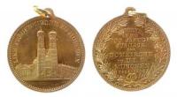München - auf den 400. Jahrestag der Frauenkirche - 1894 - tragbare Medaille  vz-stgl