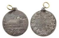 Fürth - auf die Einweihung der neuen Turnhalle - 1901 - tragbare Medaille  ss+