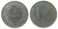 Belgien - Belgium - 1914 - 1 Franc  ss+