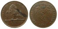 Belgien - Belgium - 1875 - 2 Centimes  vz-unc