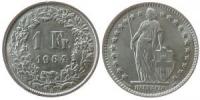 Schweiz - Switzerland - 1964 - 1 Franken  unc