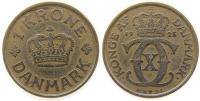 Dänemark - Denmark - 1925 - 1 Krone  ss