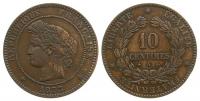 Frankreich - France - 1873 - 10 Centimes  ss