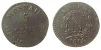 Frankreich - France - 1814 - 5 Centimes  s+