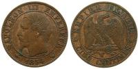Frankreich - France - 1854 - 5 Centimes  ss-vz