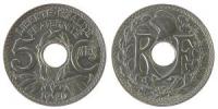 Frankreich - France - 1920 - 5 Centimes  vz-unc