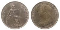 GB Großbritannien ab 1708 - UK Great Britain since 1708 - 1901 - 1 Penny  unc