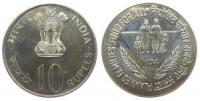 Indien Republik - India Rep. - 1974 - 10 Rupie  vz-unc