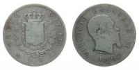 Italien - Italy - 1867 - 1 Lire  schön