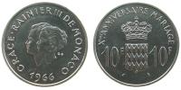 Monaco - 1966 - 10 Francs  unc