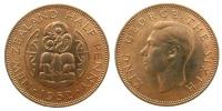 Neuseeland - New-Zealand - 1952 - 1/2 Penny  unc