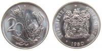 Südafrika - South Africa - 1980 - 20 Cent  unc