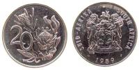 Südafrika - South Africa - 1989 - 20 Cent  pp
