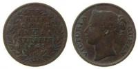 Straits - Settlements - 1862 - 1/2 Cent  ss