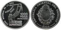 Uruguay - 2004 - 1000 Pesos  pp
