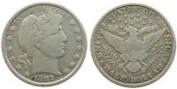 USA - 1907 - 1/2 Dollar  fast ss