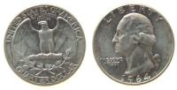 USA - 1964 - 1/4 Dollar  vz-unc
