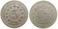 USA - 1868 - 5 Cents  ss