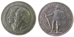 Luitpold (1886-1912) - auf das Feuerschießen zur 100 Jahrfeier des Oktoberfestes - 1910 - Medaille  vz
