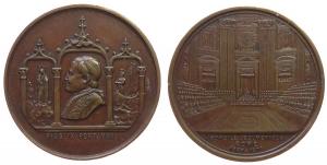 Pius IX (1846-1870) - auf das 1. Vatikanische Konzil - 1869 / 70 - Medaille  ss+