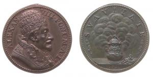 Alexander VII (1689-1691) - auf seine Wahl - 1690 - Medaille  vz+