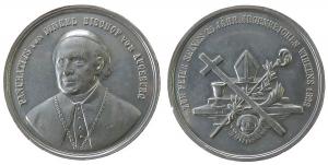 Dinkel Pancratius von (1811-1894) - auf sein 25jähriges Jubiläum - 1888 - Medaille  fast vz