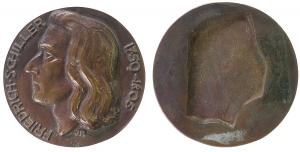 Schiller Friedrich (1759-1805) - o.J. - Medaille  vz