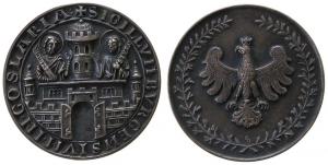 Goslar - historisches Stadtsiegel - o.J. - Medaille  vz