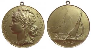 Yachting - Segeln - o.J. - Medaille  vz