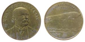 Graf von Zeppelin - 1908 - Medaille  ss