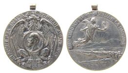 Carlo I (1866-1914) auf die Errichtung des Denkmals - 1913 - tragbare Medaille  ss
