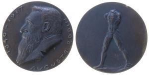 Rodin Auguste (1840-1917) - französischer Bildhauer - 1981 o.J. - Medaille  vz