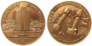 Offenbach (Main) - 25 Jahre Frieden - 1971 - Medaille  vz